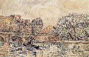 Paul Signac The new bridge of Paris china oil painting reproduction